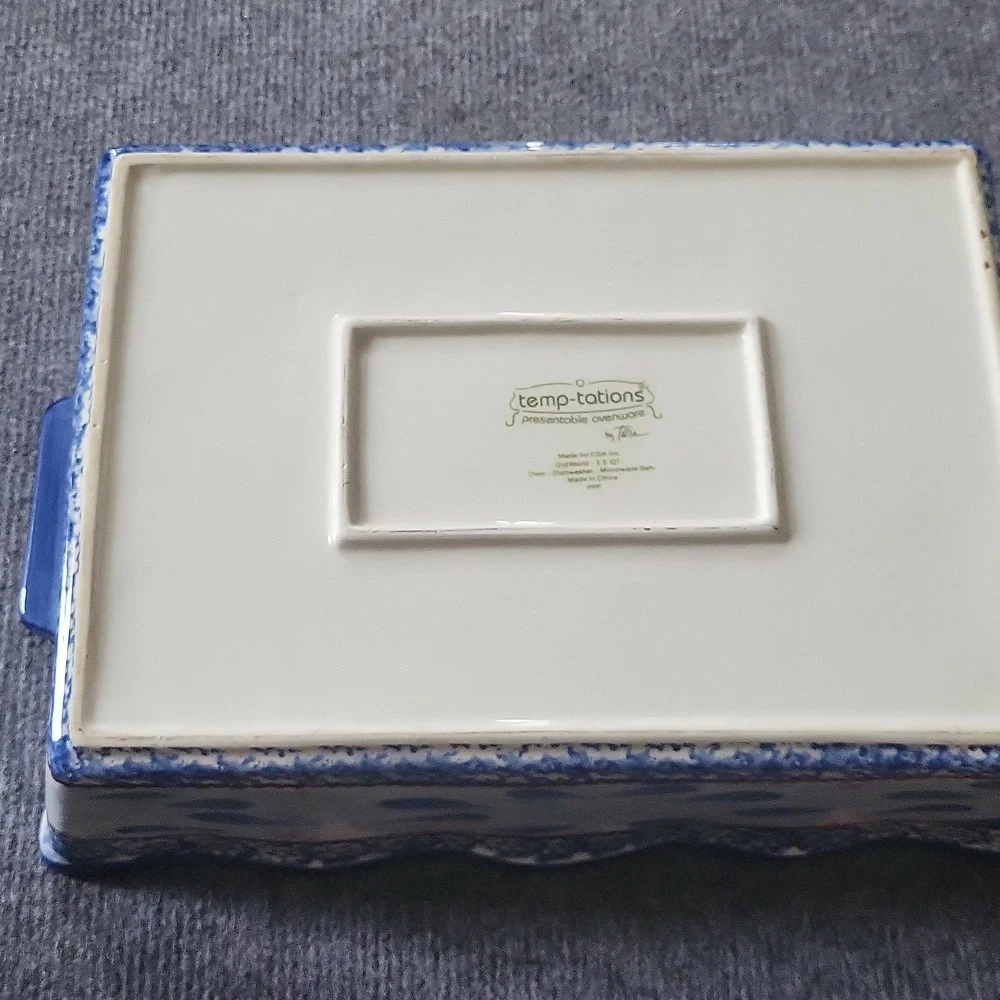 Temp-Tations White Ceramic Ovenware
